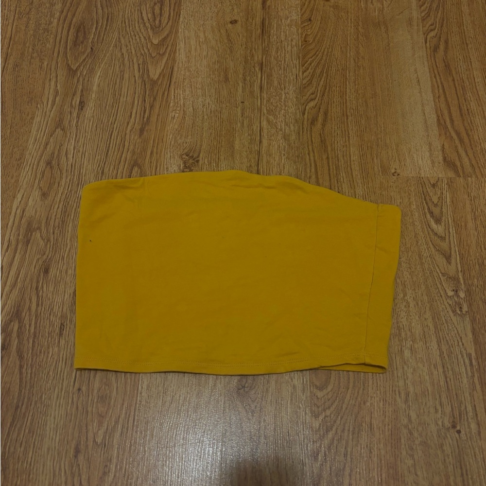 Garage Mustard Yellow Tube Top